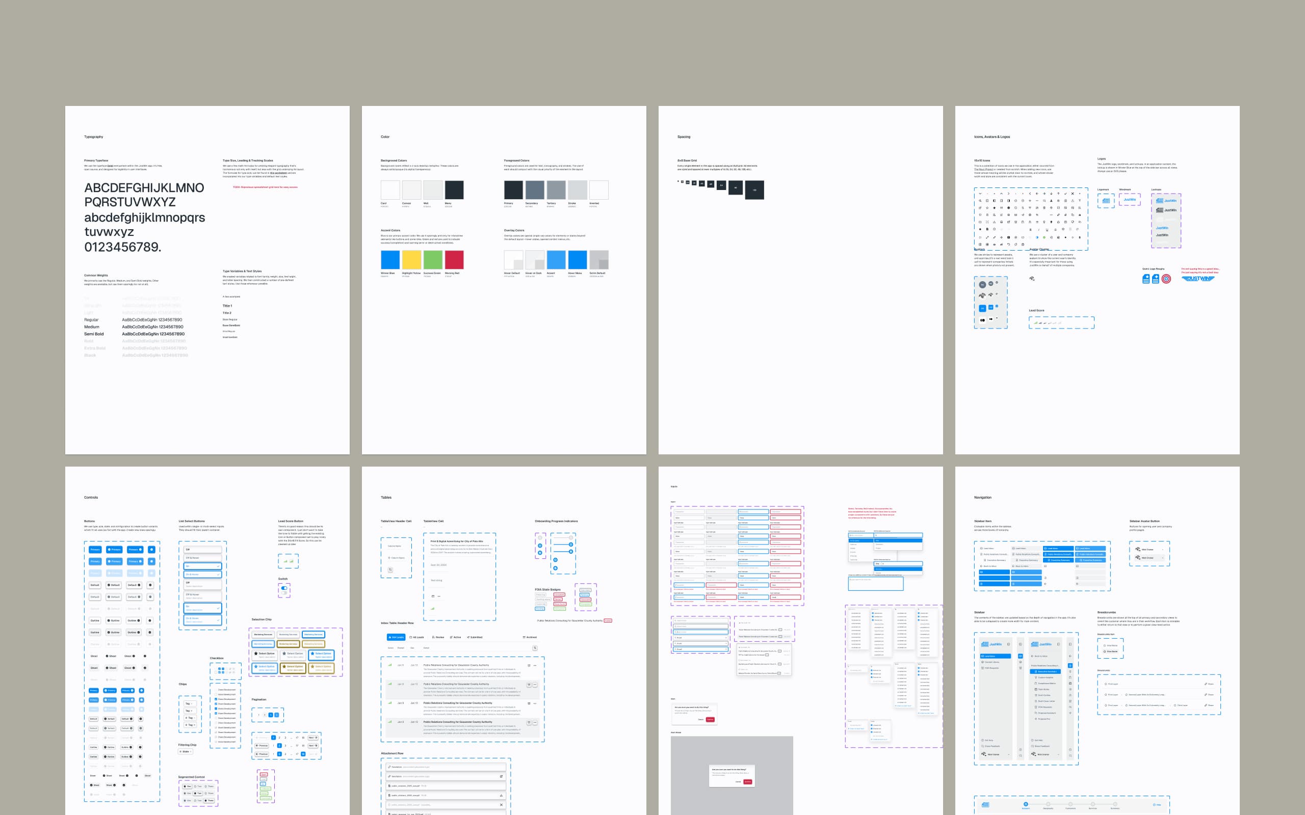 JustWin - Design System