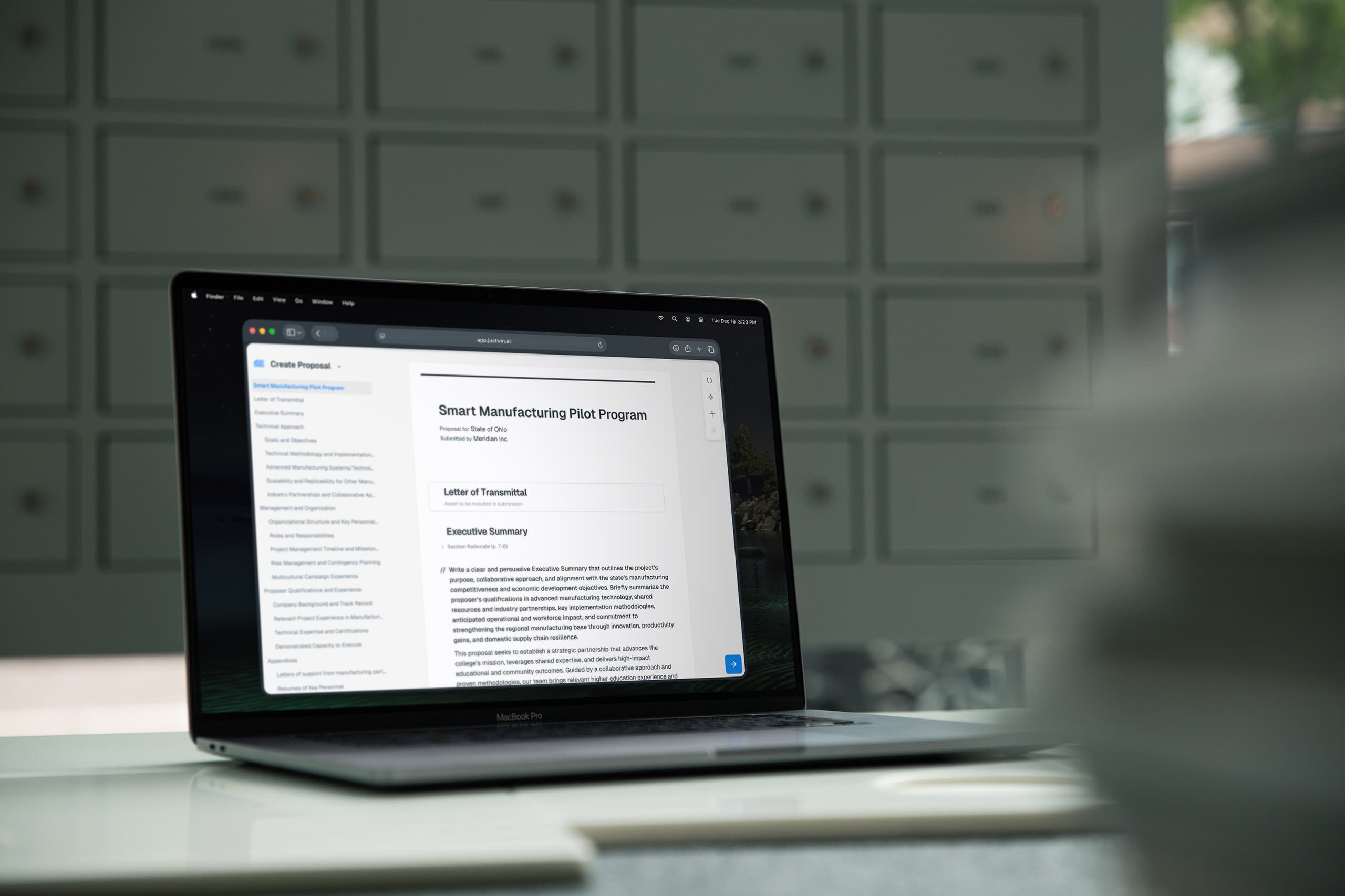 JustWin - Environment