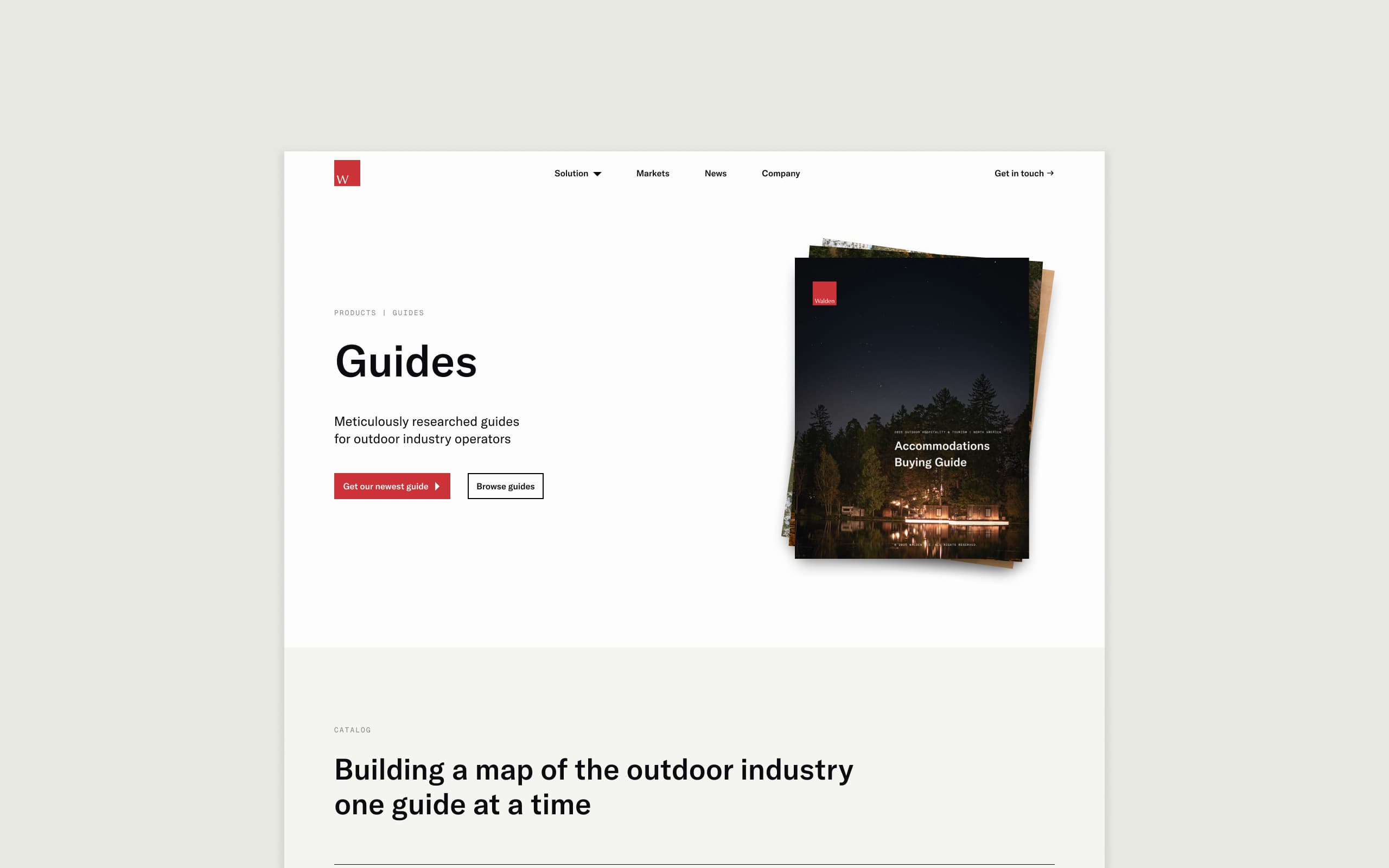 Walden brand identity and product vision work